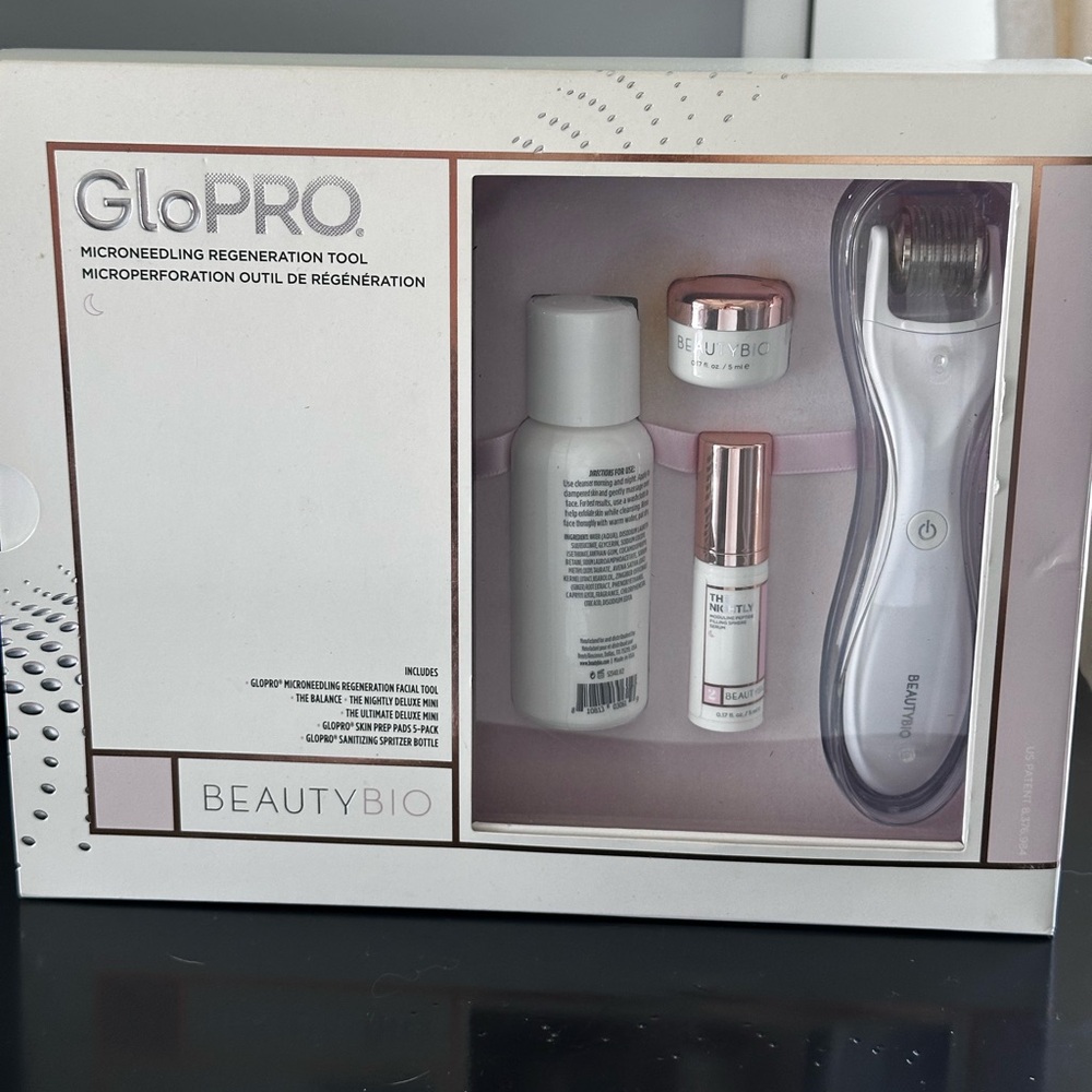 BeautyBio GloPRO Microneedling Regeneration Tool Set